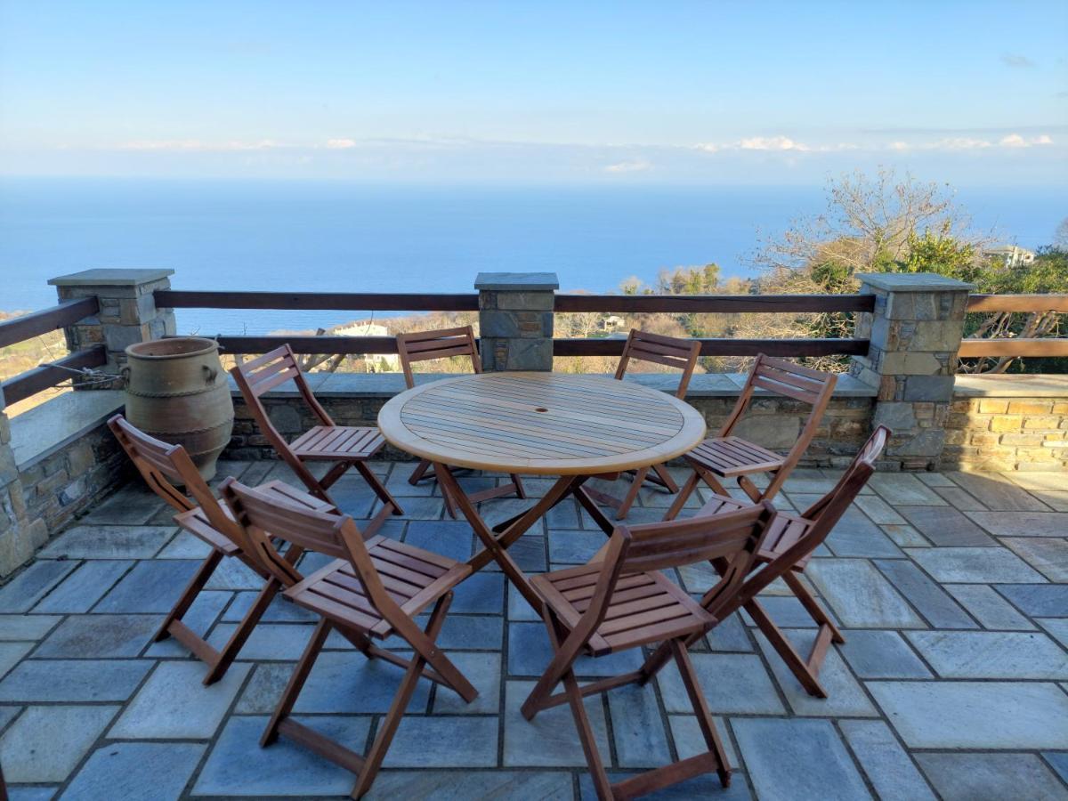 Θαλλώ Luxurious Villa Tsagarada Zewnętrze zdjęcie