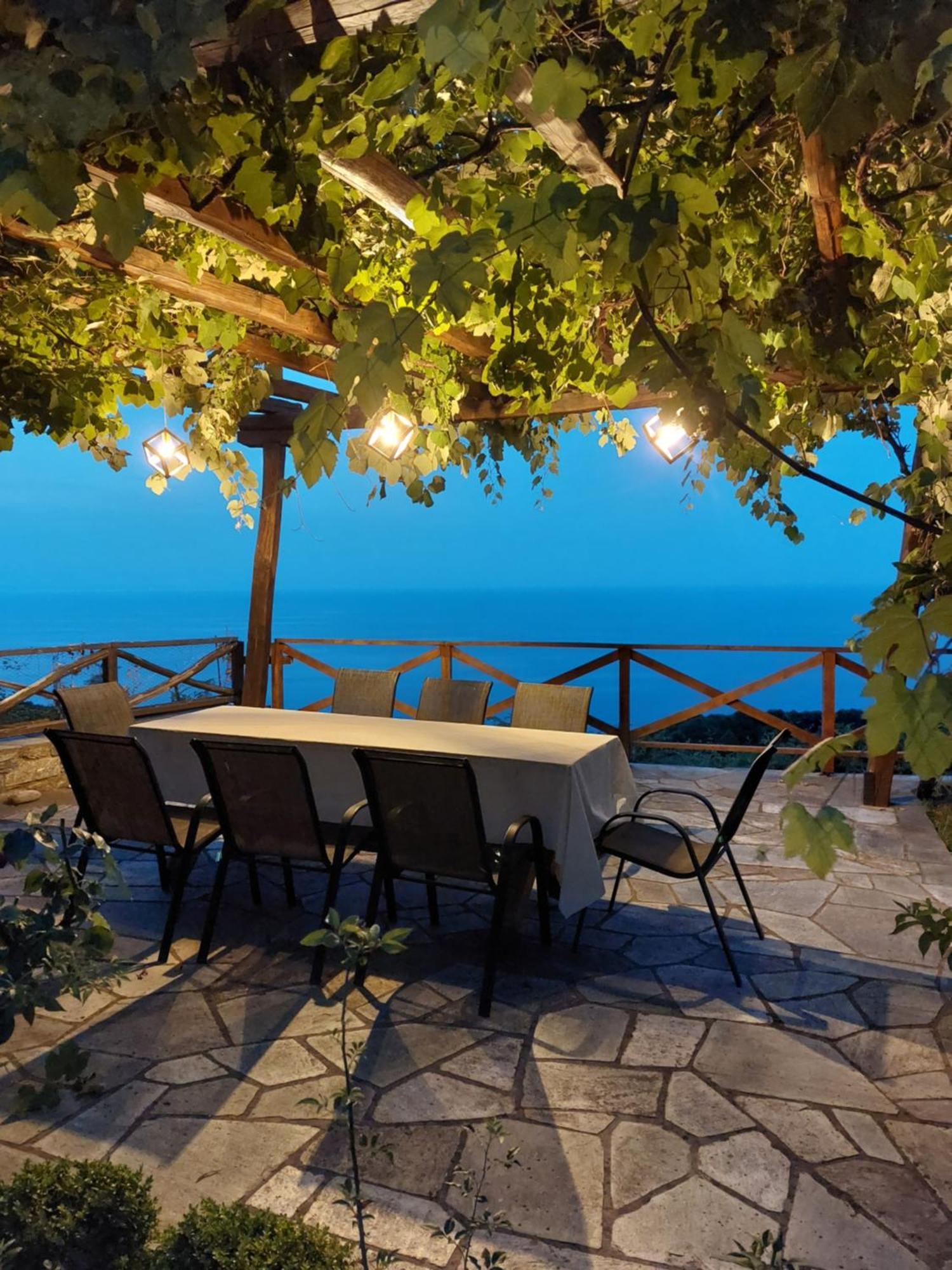 Θαλλώ Luxurious Villa Tsagarada Zewnętrze zdjęcie